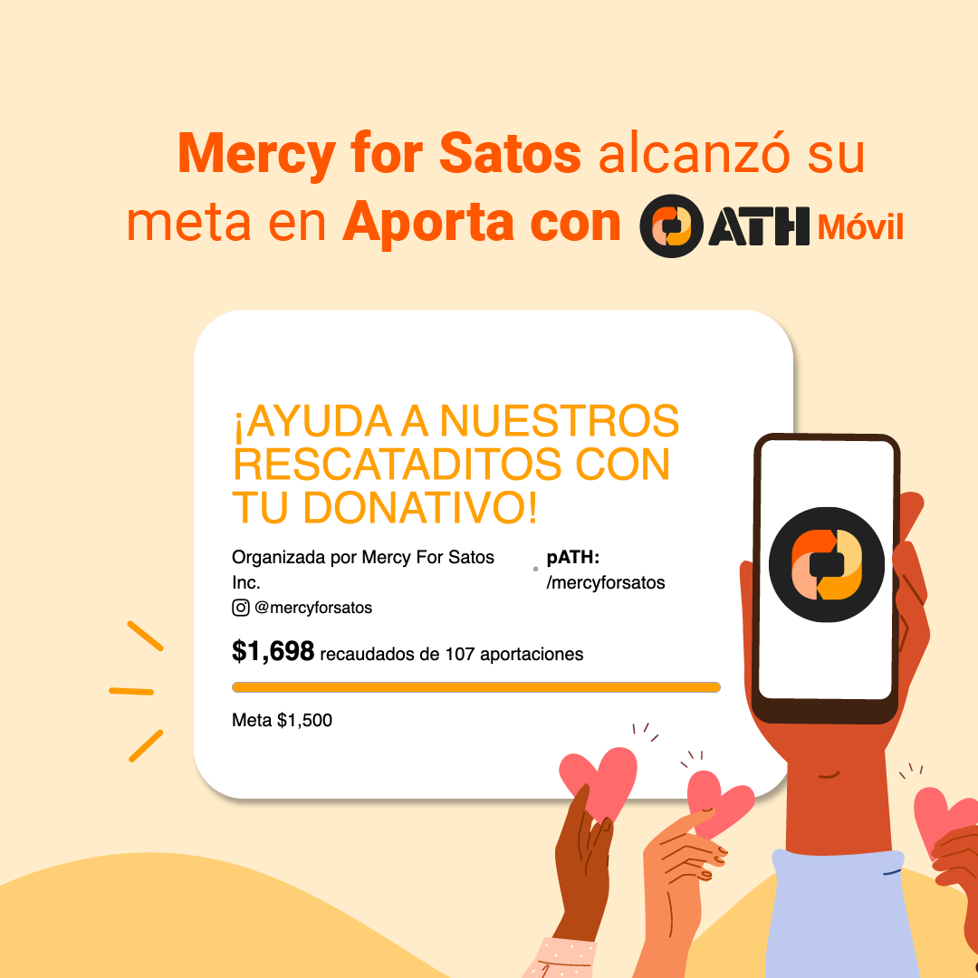¡Mercy for Satos Superó su meta en un 113%!